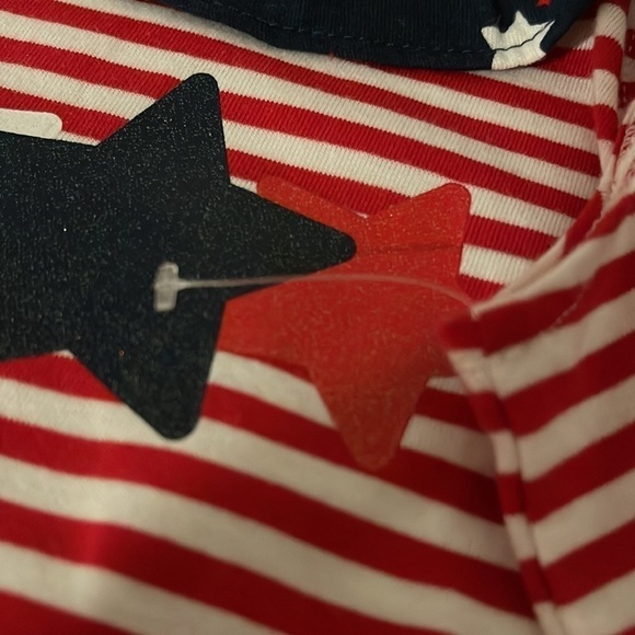Way To Celebrate Patriotic Girls Romper l SIZE 18M - Picture 4 of 4
